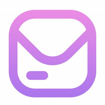 Mail animation icon for social media, presentations, videos, websites. alpha channel