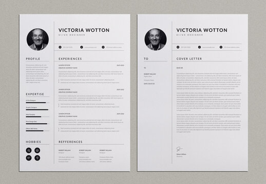 Resume and Cover Letter Template