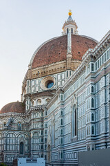 Cathedral of Saint Mary of the Flower (Cattedrale di Santa Maria del Fiore) or Duomo di Firenze, Florence, Italy