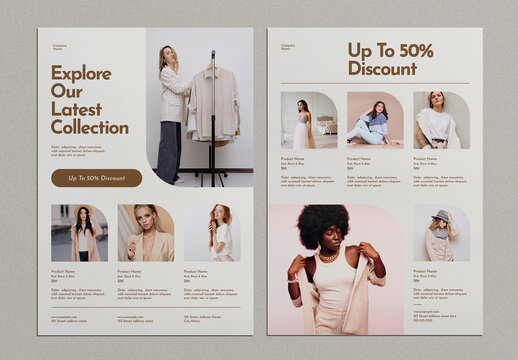 Product Catalog Flyer Template