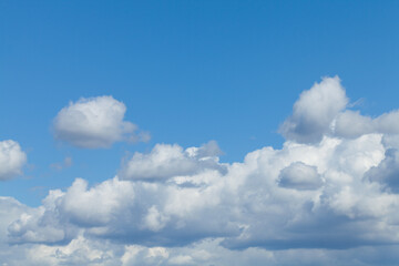 Obraz premium Sunny sky with clouds