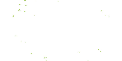 Fototapeta premium A vibrant green watercolor paint splash vector illustration creates a grunge texture frame and artistic border with nature-inspired ink splatters on a white paper background