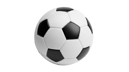Fototapeta premium Classic soccer ball isolated on transparent background