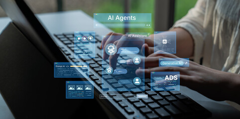 AI agents connect assistant chat, prompts, ads and analytics to automate content creation and...