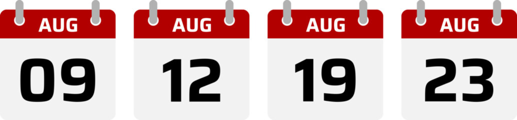 Global Holiday Calendar Vector Icon Collection with International Events, Celebration Icons