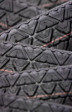 Vehical tyre treads background pattern