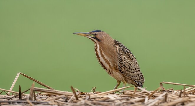Close-Up of a Cwd Cuckoo Bird Standing on Nesting Ground in Natural Environment