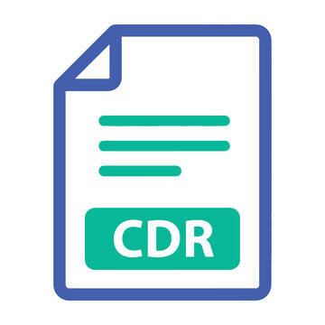 Cdr file format icon