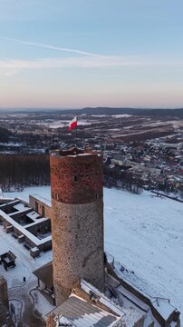 Checiny castle