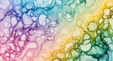 Abstract Colorful Ink: A mesmerizing display of colorful ink flows and blends, creating a vibrant and dynamic visual experience. The fluidity and movement evoke emotions of wonder and creativity.