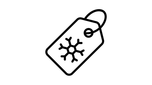 Get a glimpse of our premium line icon animation of gift hamper