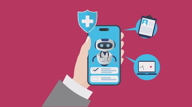 Medical ai chatbot mobile app for remote healthcare and patient monitoring