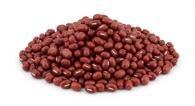 Rich Red Adzuki Beans: A Bountiful Harvest