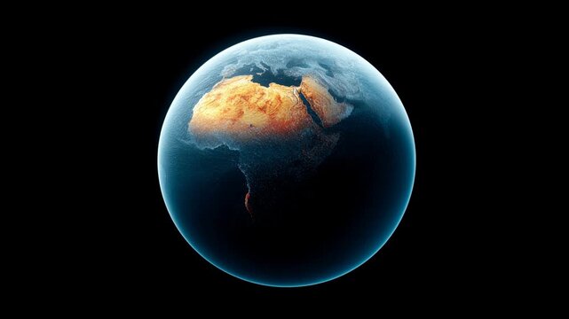 Global earth visuals captivating planetary views digital art cosmic environment