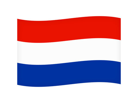 オランダの国旗のイラスト素材3