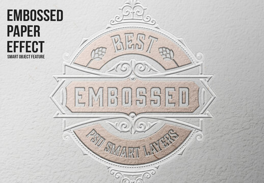 Embossed Paper Effects