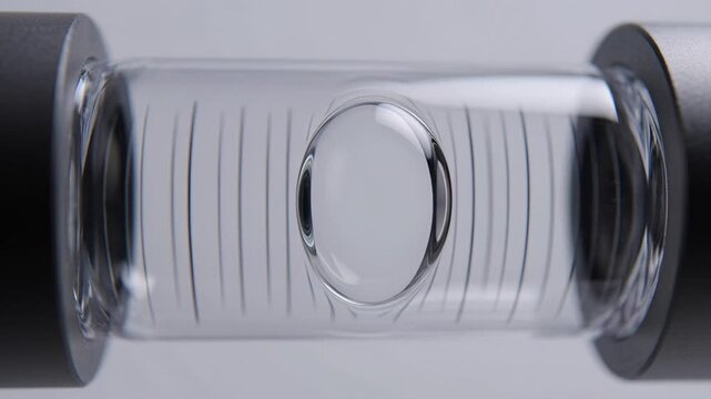 ?Water bubble formation and movement inside a transparent tube