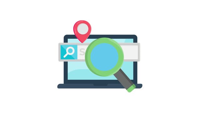 An infographic on search engine optimization, showcasing strategies like keyword research, backlinks, and content optimization.