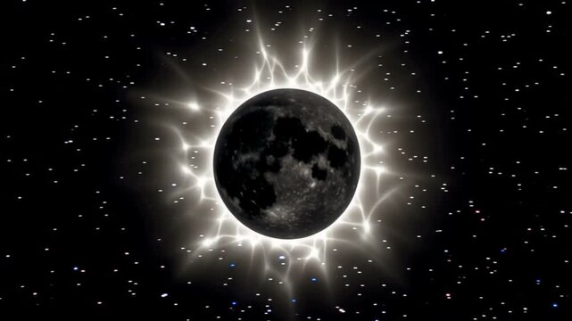 Sequence of Solar Eclipse Phases