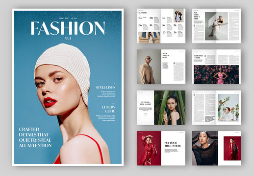 Fashion Magazine Layout