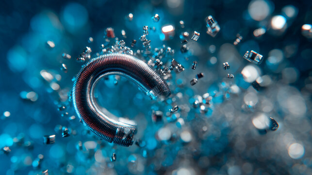 Superconductors made from nanomaterials enable room-temperature superconductivity, reducing resistance, minimizing loss, highlighting advanced materials and magnetic interactions.