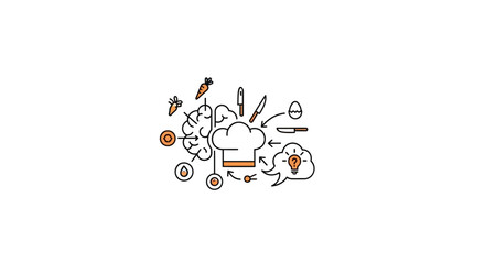 Obraz premium A creative workspace with various design tools.