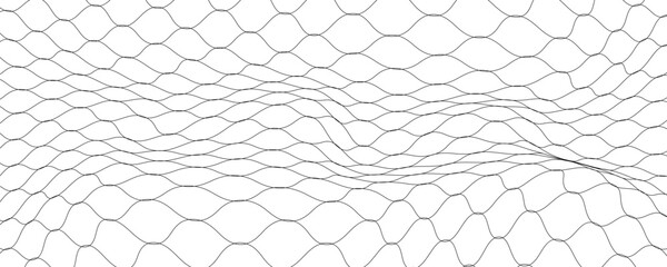 Mesh texture for fishing net. Seamless pattern for sportswear or soccer goal, volleyball net, basketball hoop, hockey, athletics. Abstract, sport, modern mesh background. © Aluna