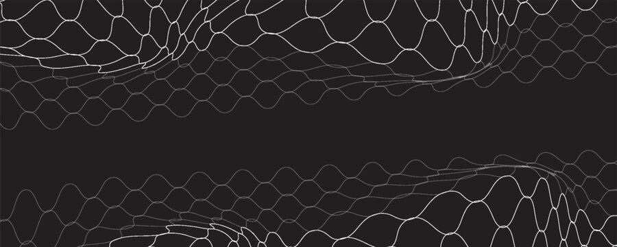 Mesh texture for fishing nets. Seamless pattern for sportswear or soccer goal, volleyball net, basketball hoop, hockey, athletics. Abstract net background for sports