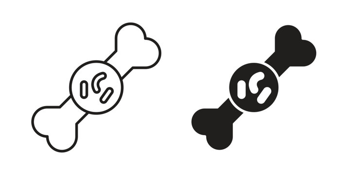 Multiple myeloma icon symbol vector elements for infographic web. EPS10