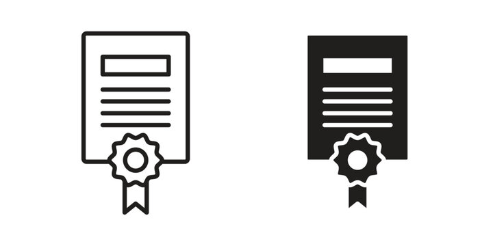 Patent icon symbol vector elements for infographic web. EPS10