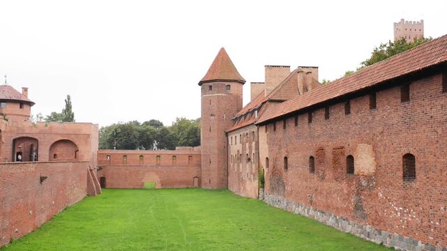 Castle of the Teutonic Order in Malbork, Poland