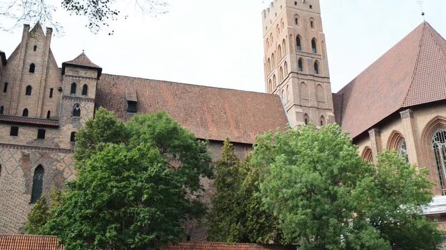 Castle of Teutonic Order in Malbork, Poland