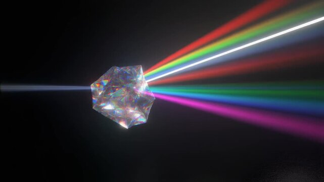 浮遊する結晶構造を通過し回折する極細のシンクロトロン放射線ビーム