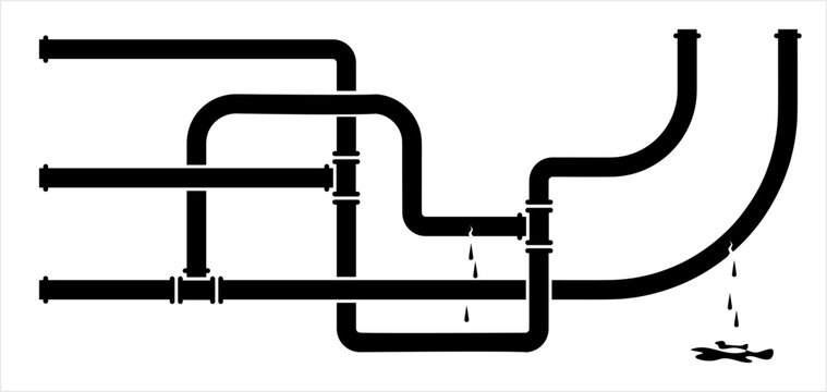 Broken Pipe Icon Y_2510001