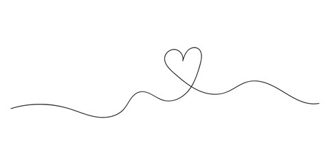 Line tool love icon shape .  Black modern isolated line heart icon set. Heart love shape doodle art on white background. EPS 10. 