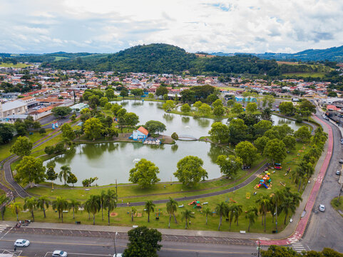 Irati PR - aerial view of the city of Irati, Paran&aacute;