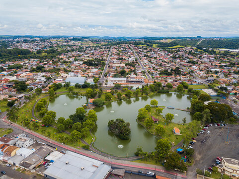 Irati PR - aerial view of the city of Irati, Paran&aacute;