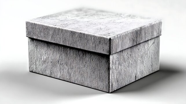 Minimal leather texture box design high resolution picture