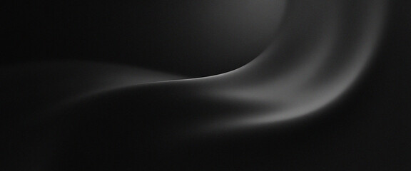 The black background with fine folds in the image creates the illusion of fabric falling or blowing dynamically in the wind. © wiwin