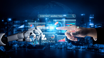 AI boosts content marketing with smart dashboards, analytics, and automation tools to improve...