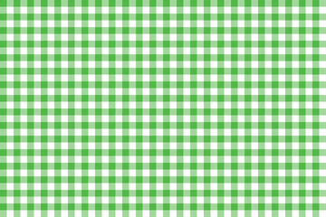 LimeGreen and white color plaid pattern background. plaid pattern background. Seamless pattern.