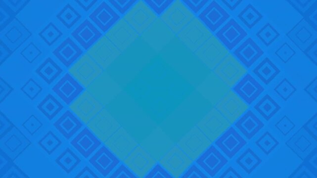 Abstract geometric pattern with blue diamond shapes and gradient background