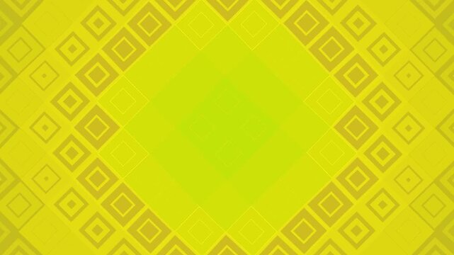 Abstract yellow geometric pattern with diamond shapes and gradient