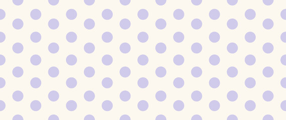 Vector flat background. Minimalist trendy abstract polka dot pattern on light background. Perfect for screensaver, poster, card, invitation or home decor. © TA Sydoruk