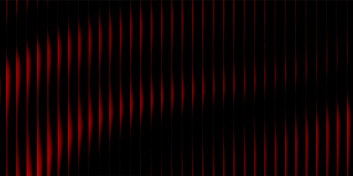 Dynamic futuristic striped vertical lines and distorted striking red blue diagonal gradients.