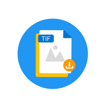 TIF Document File Download Icon