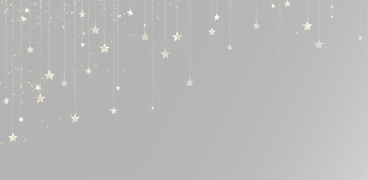 Golden glitter confetti rain for luxury party invitations and festive anniversary celebration background png