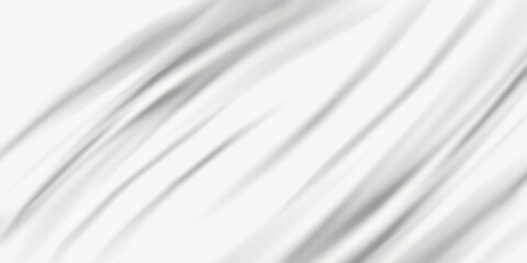 white gray minimalist Abstract silk fabric background with soft radiating waves. grainy texture....