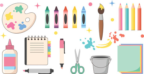 Set of cute sea animals and ocean wildlife, flat vector illustrations of whale, shark, dolphin, octopus, sea turtle and jellyfish isolated on white © Firoz