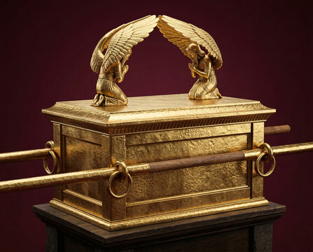 Ark of the Covenant: a sacred symbol of the Old Testament in biblical tradition.